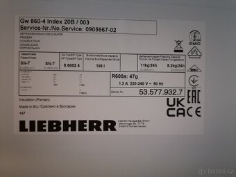 Mrazák LIEBHERR GW 860 (jen vlastní odvoz) - 8