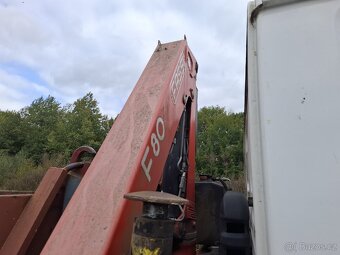 DAF 55 hákový nosič kontejnerů + hydraulická ruka FASSI F80A - 8