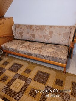 Pohovka a 2 párová křesla - 8