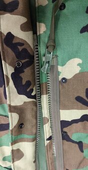 Bunda M65 woodland vel.L/L nenošená USA - 8
