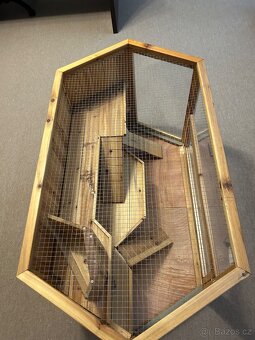 Dřevěná klec pro křečka/králíka - 8