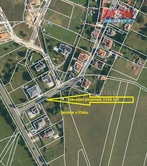 Prodej pozemku k bydlení, 1536 m², Písek - 8
