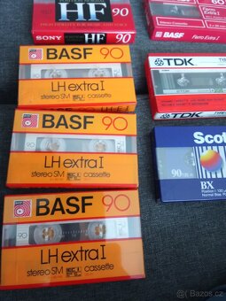 sbírkové kazety BASF,TDK, SONY aj. - 8