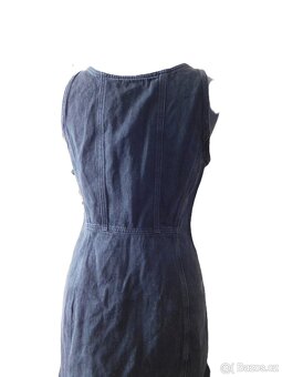Dámské džínové značkové šaty-Nové-Levis-vel.S - 8
