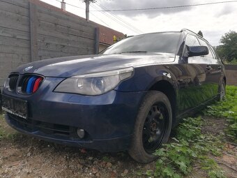 Veškeré náhradní díly z BMW e61 520d, Mysticblau, funkční CC - 8