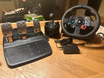 Logitech G29 Driving Force + řadicí páka - 8