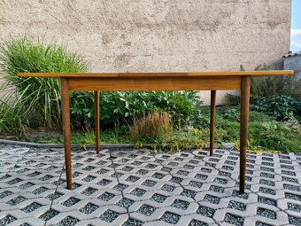 Retro jídelní rozkládací stůl Mier Topolčany - 60 léta - 8