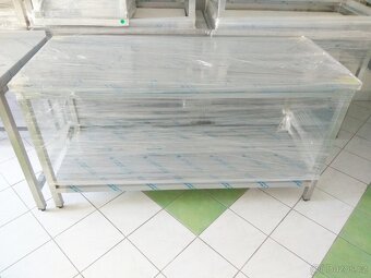 Nerezový pracovní stůl, gastro nábytek - 8