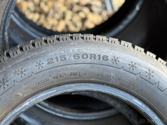 215/60/16 - Dunlop zimní sada pneu - 8