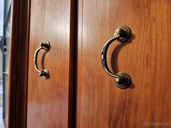 Komoda + rohová vitrína - masiv - Třebíčsko - 8