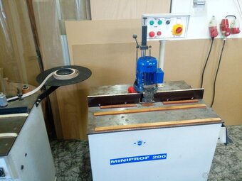 Olepovačka hran+frézka na hrany. - 8