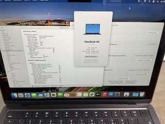 MacBook Air 13''2022 / M2 / 8GB / 256GB / Midnight / Kompl - 8