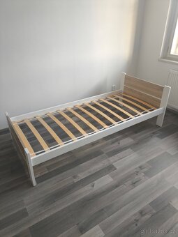 Postel 90x200 s úložným boxem pod postel - 8