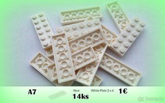 A Lego® Originál Diely biele (ako nové, nehrané) - 8