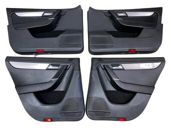 Sedačky černá kůže alcantara VW Passat B7 kombi r.v. 2012 - 8