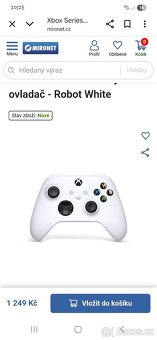 Bezdrátový ovladač Microsoft Xbox Series-bílý - 8
