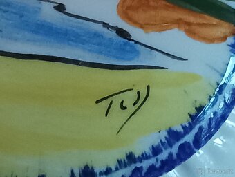 RUČNĚ MALOVANÁ DÓZA TESSIER FRANCIE - 8