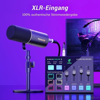 TONOR TX310, RGB audio mixér - 8