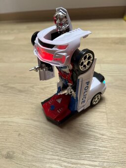 Transformers Robot + policejní auto, vůz - 8