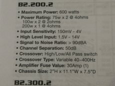 Lightning Audio Bolt zesilovač 2/1 - Nový - 8