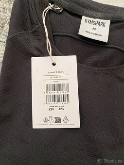 panske tricko GYMSHARK velkost M cierne - 8