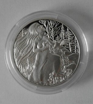 Sada 5 ks stříbrných medailí Strážci českých hor. - 8