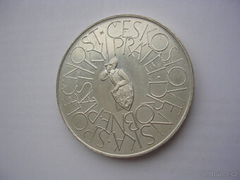 Ag medaila 10 dukát Karel IV. - návrh Jiří HARCUBA 1978 - 8