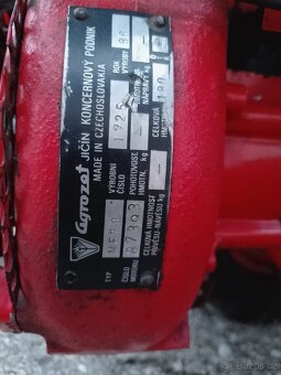 MF-70 malotraktor agrozet Jičín SO-160,obracač sena,jak vari - 8
