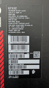 Špičkový herní notebook ASUS ROG Strix SCAR 17, i9, RTX3060 - 8