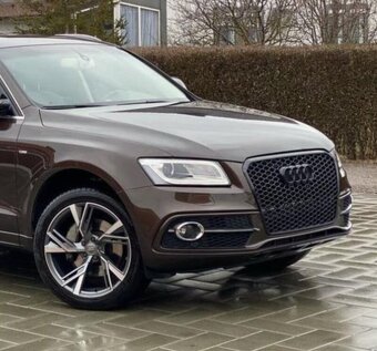 AUDI Q5 8R FACELIFT predná maska / HONEYCOMB / ČIERNA - 8