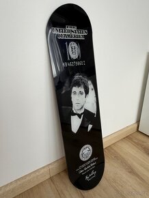 Mike Blackarts Tony Montana Skateboard Artwork - 8