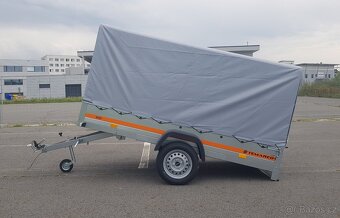 Nový přívěsný vozík Temared 750kg, dovoz po celé ČR - 8