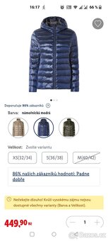 2x dívčí bunda - Nové  obě - velikost 158 a XS - 8