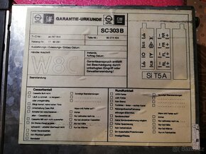 Originální autorádio OPEL - 8