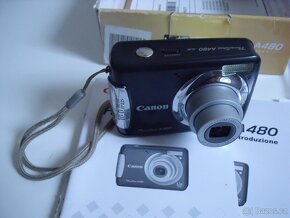 Canon Power Shot A480 + balení - 8
