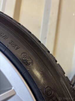 Alu kola 5x112 r17 Škoda- zánovní pneu - 8