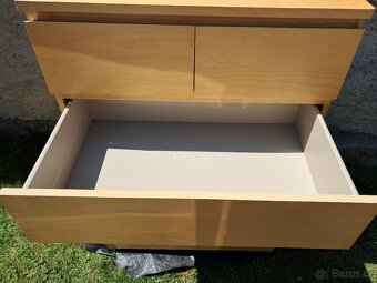 Ikea komoda Malm 6 zásuvek 123cm výška - 8
