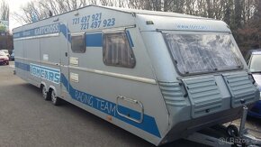 Extra Dlouhý přívěs /karavan/ obytná část + garáž - 8