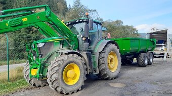 Traktorový návěs,Vlek za Traktor,Vlečka,Přívěs,Dumper 19t - 8