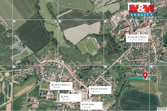 Prodej pozemku, 1025 m², Sedlec-Prčice - 8