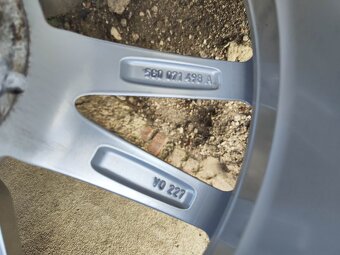 18"rezerva kusový alu disk Pretoria 5x112 origo VW Golf 7 R - 8