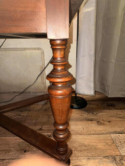 Starožitný nábytek kompletní souprava neorenesance - 8