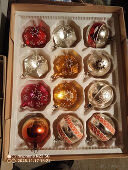 Retro vánoční ozdoby a osvetleni - 8