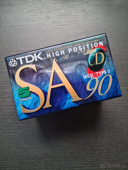 Prodám magnetofonové audio kazety SONY a TDK - 8