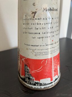 Plechovka od oleje Mobiloel AF - 8