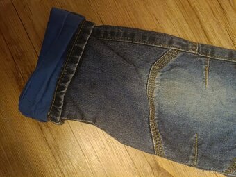 Zimní bunda Lupilu+ džínové kalhoty vel 110/116 - 8