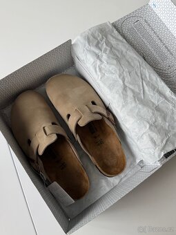 Birkenstock Boston Oiled Leather — Tobacco Brown - 8