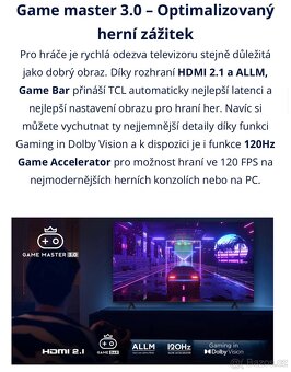 Tv TCL 55P755 4K 139 cm záruka účtenka rok a pul - 8