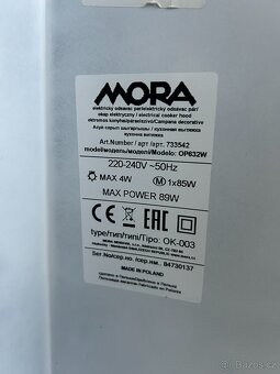 MORA OP632W, digestoř, odsávač par - 8