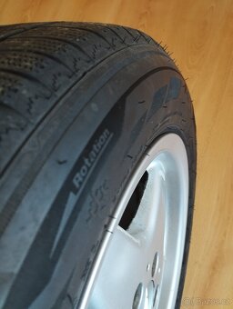 alu kola 5x112 Mercedes + pneu zimní R16 205/60 - 8